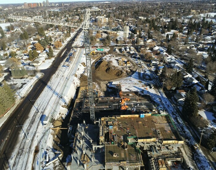 Holyrood – Tower Crane